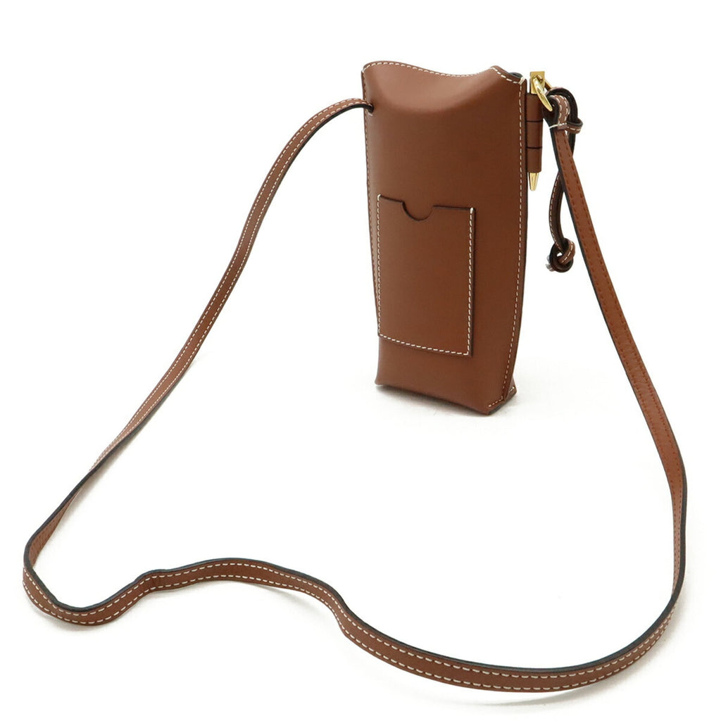 Loewe Brown Leather Pochette Pouch Shoulder Bag (Pre-Owned)