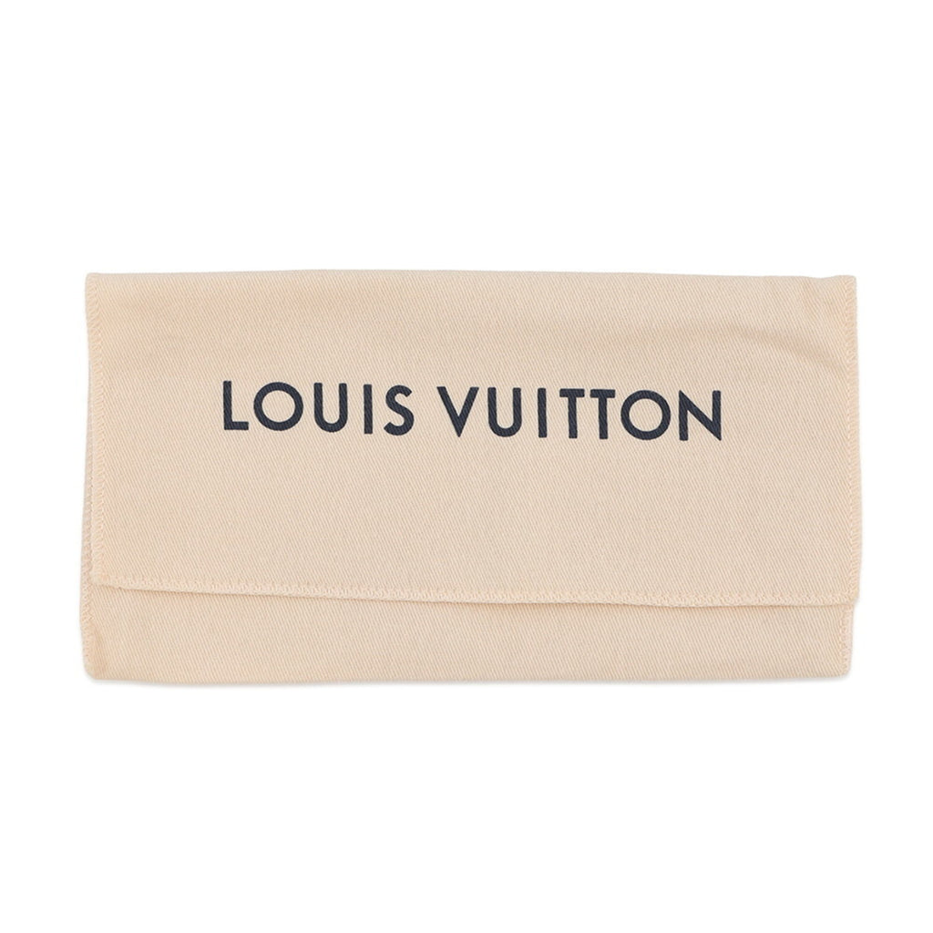 Louis Vuitton Monogram Shadow Navy Monogram Shadow Long Wallet (Bi-Fold) (Pre-Owned)