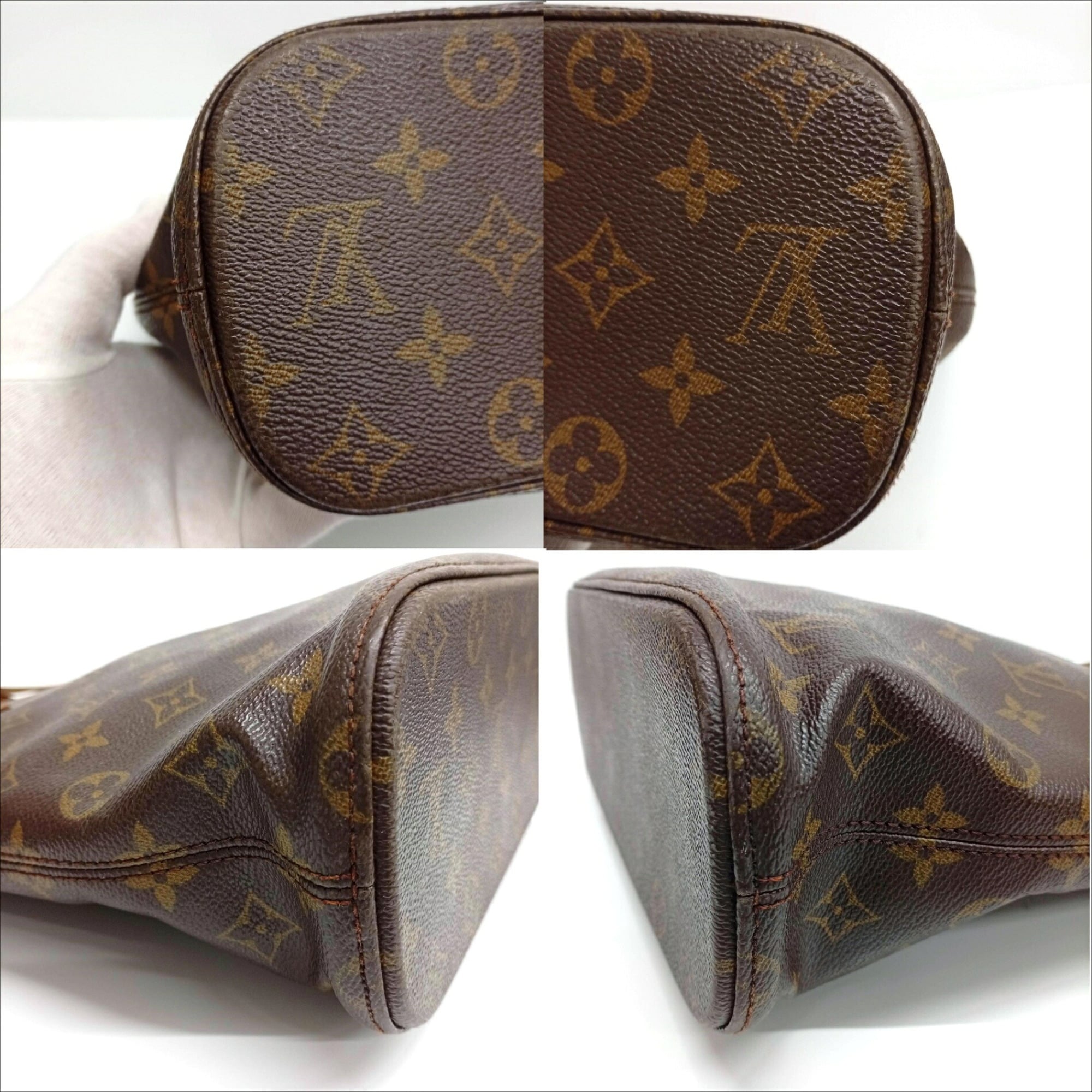 Louis Vuitton Brown Monogram Shoulder Bag Tote Bag (Pre-Owned)