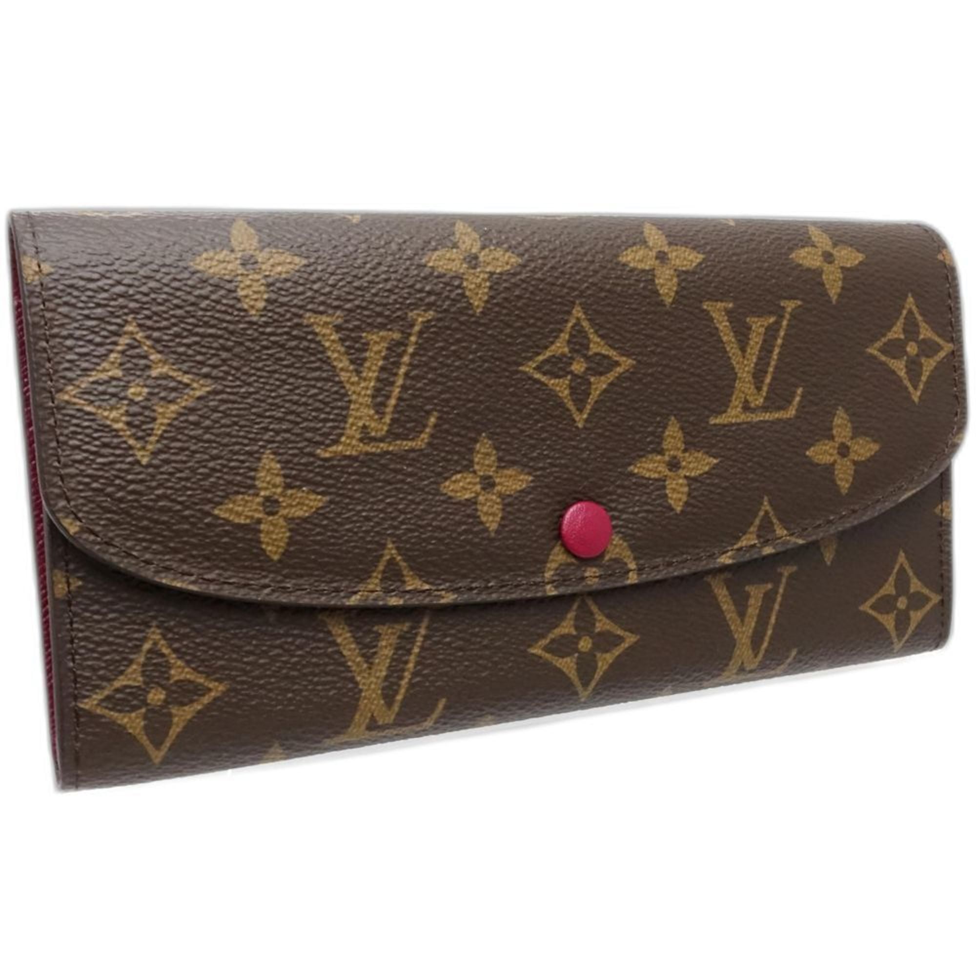Louis Vuitton Monogram Brown Monogram Monogram Long Wallet (Bi-Fold) (Pre-Owned)