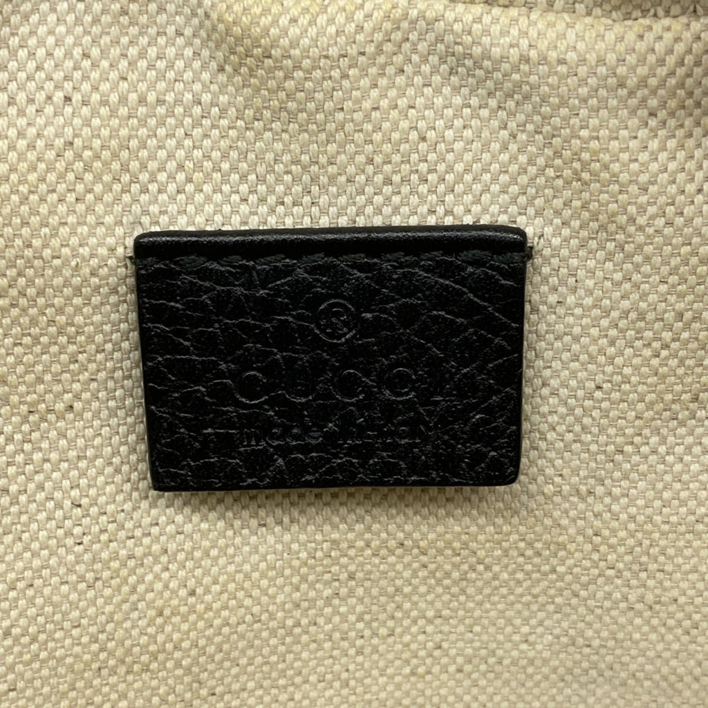 Gucci Black Leather Shoulder Bag (Pre-Owned)