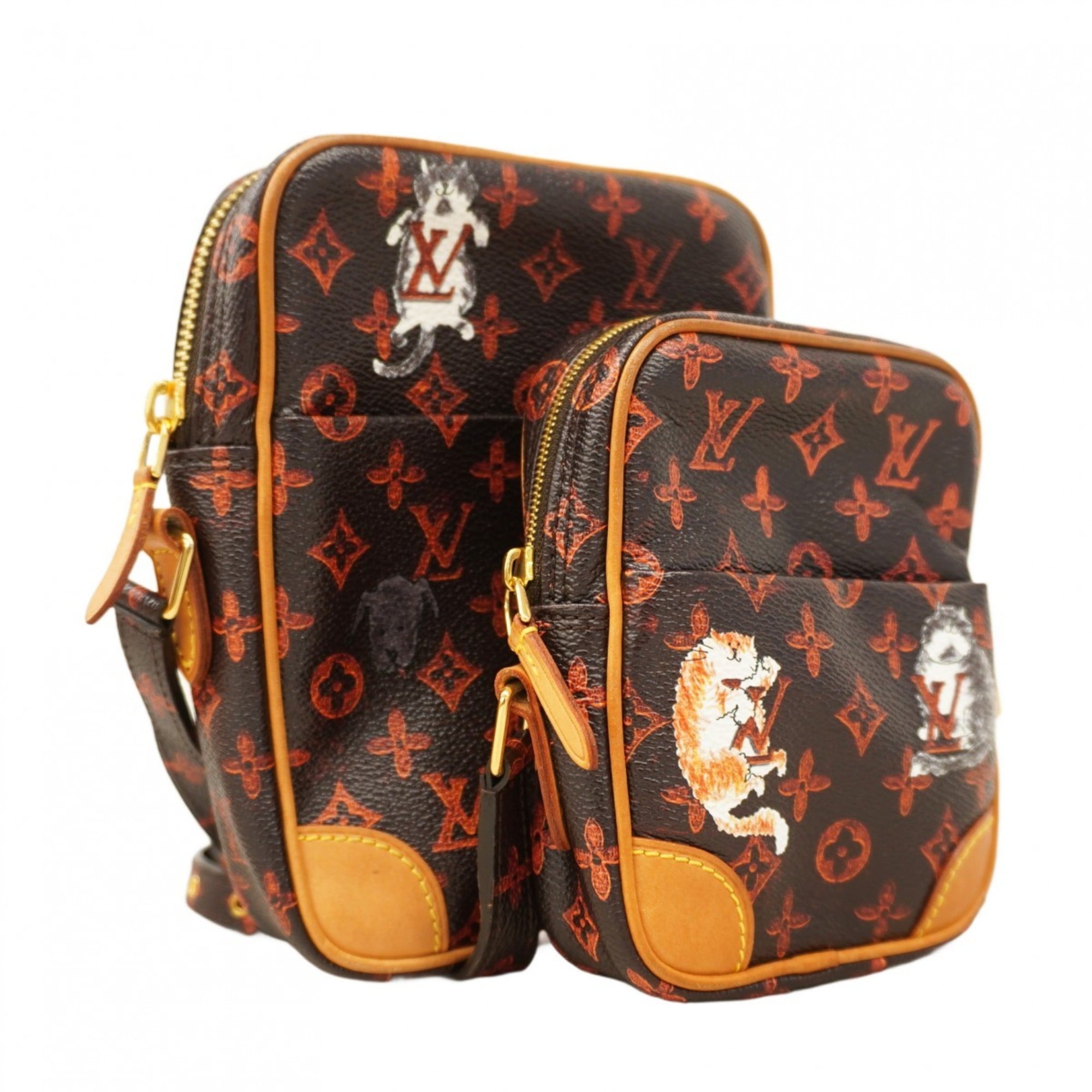 Louis Vuitton Brown Shoulder Bag (Pre-Owned)