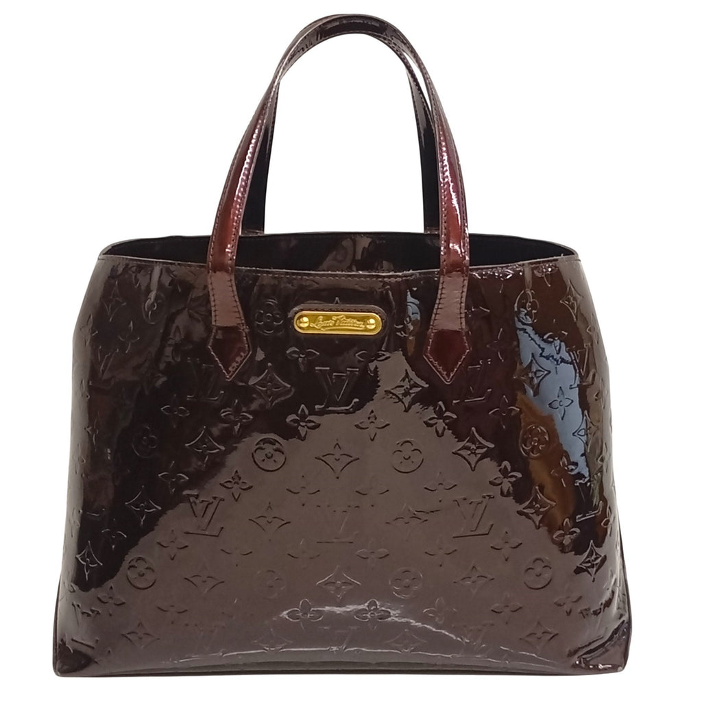 Louis Vuitton Amarante Vernis Handbag Tote Bag (Pre-Owned)
