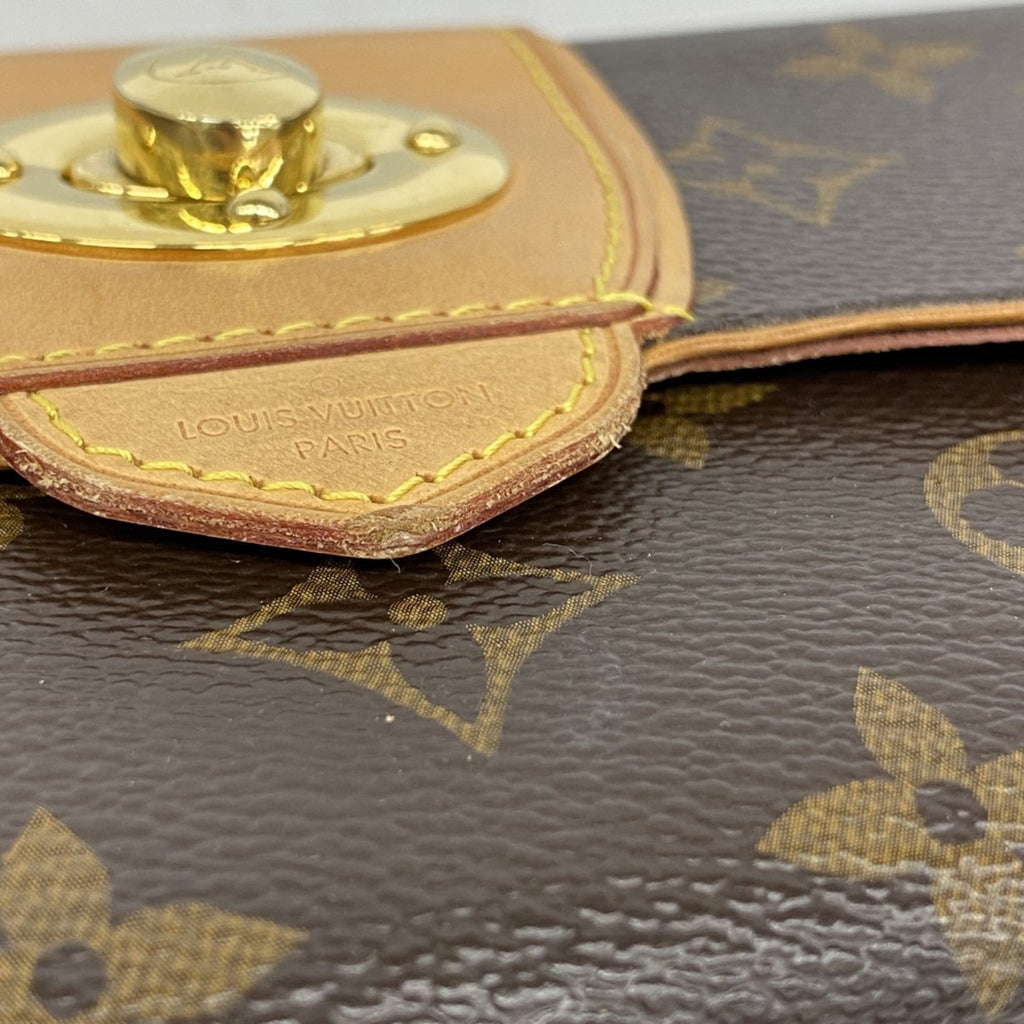 Louis Vuitton Brown Long Wallet (Bi-Fold) (Pre-Owned)