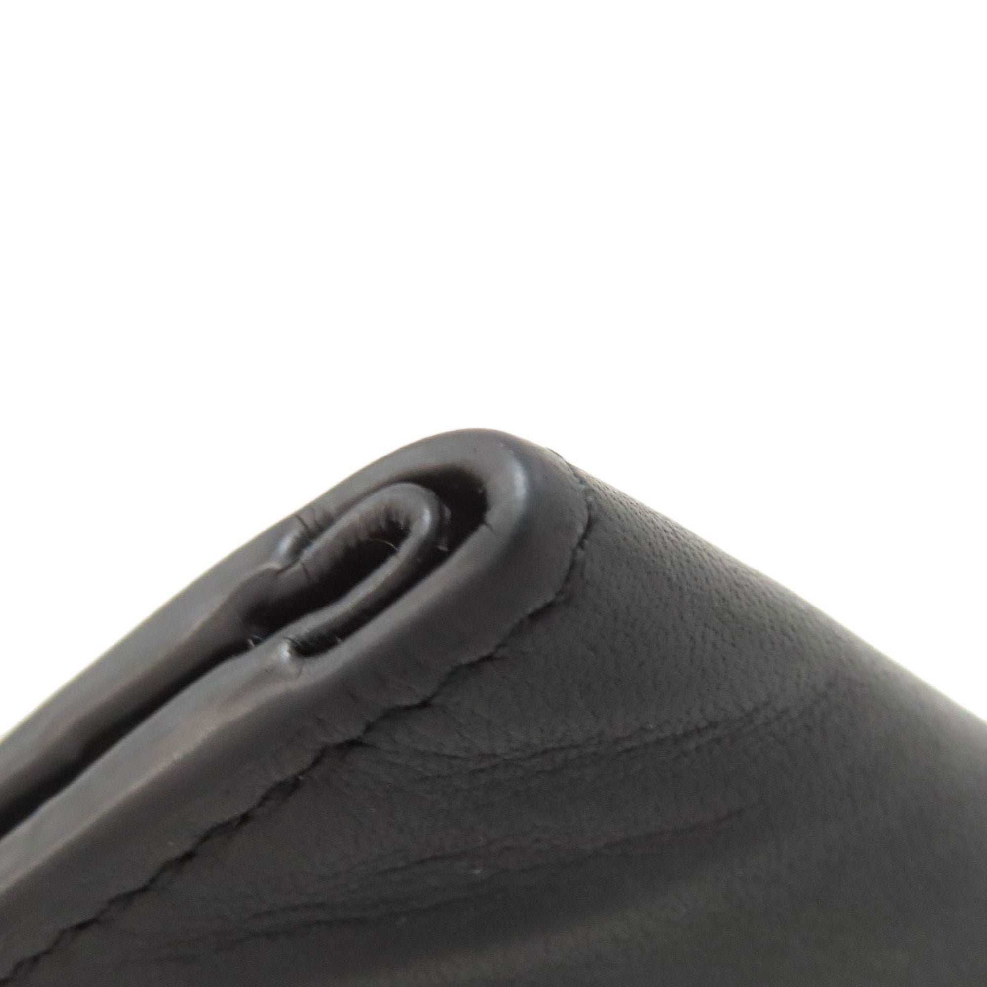 Loewe Black Navy Leather Wallet (Bi-Fold) (Pre-Owned)