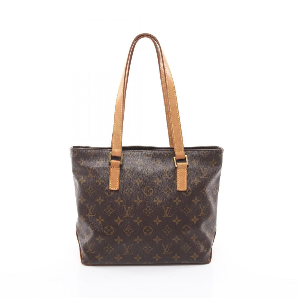 Louis Vuitton Brown Monogram Coated Canvas Leather Shoulder Bag (Pre-Owned)