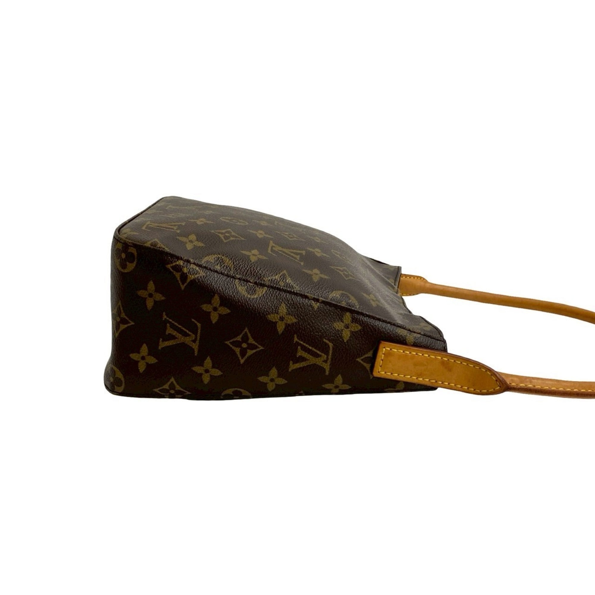 Louis Vuitton Brown Leather Shoulder Bag (Pre-Owned)