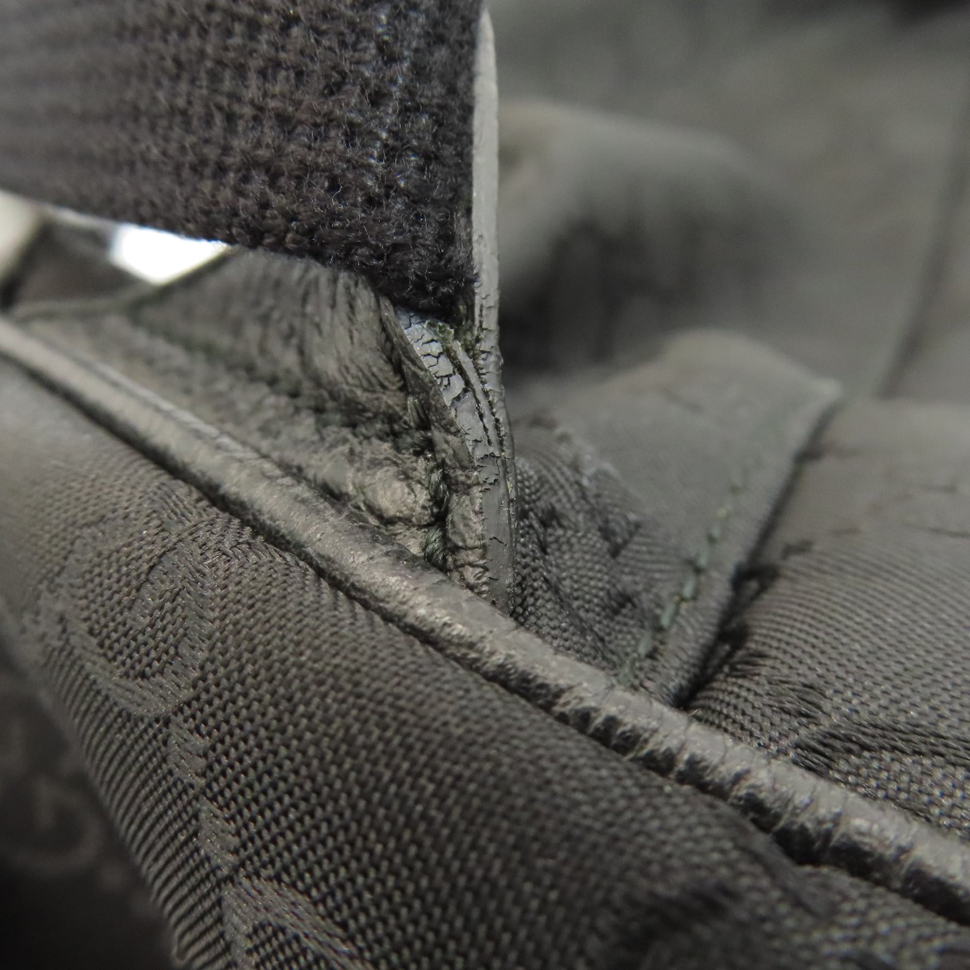 Gucci Black Canvas Backpack (Pre-Owned)