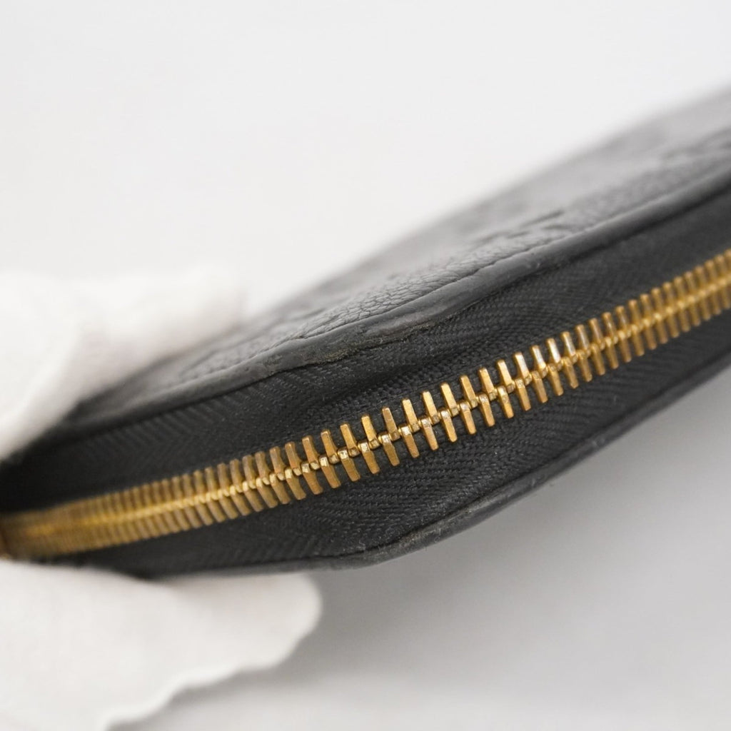 Louis Vuitton Noir Long Wallet (Bi-Fold) (Pre-Owned)