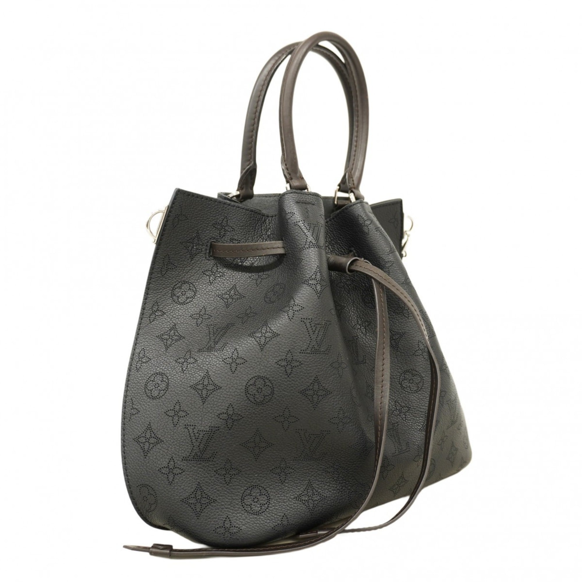 Louis Vuitton Noir Handbag (Pre-Owned)