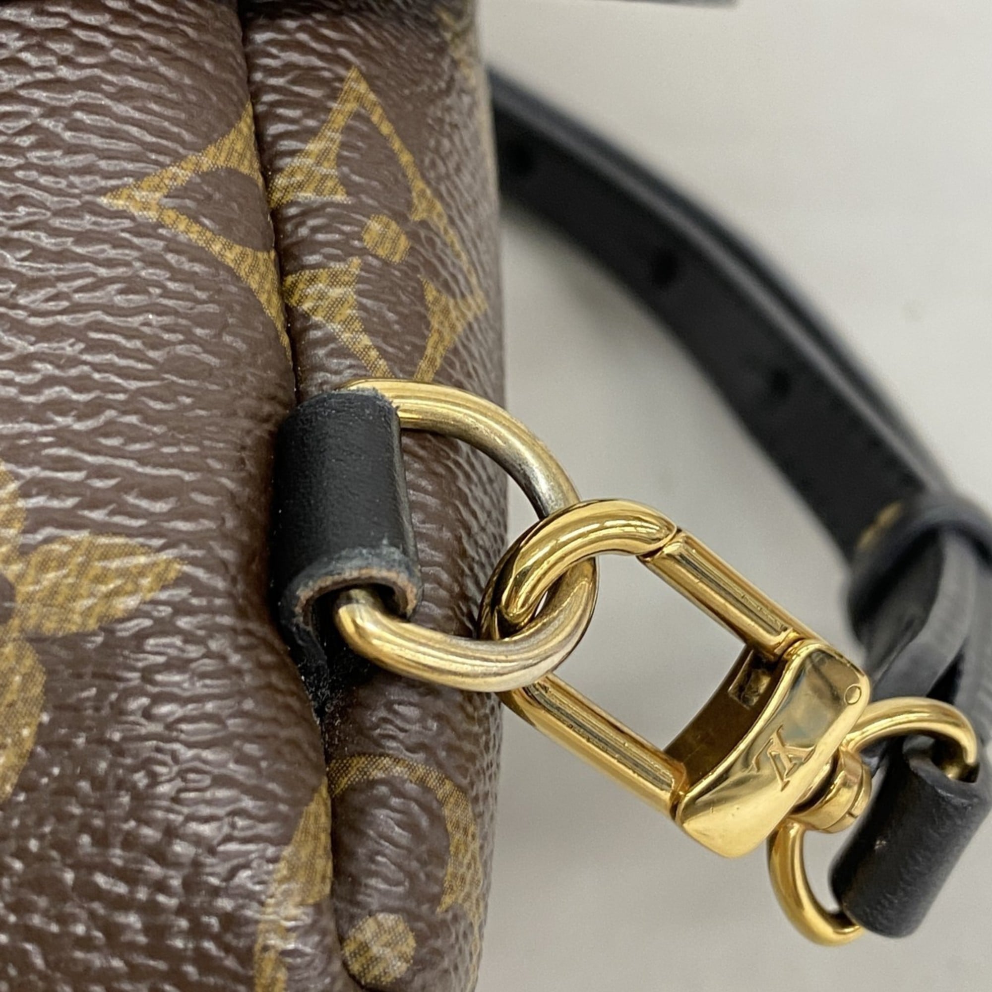 Louis Vuitton Black Brown Backpack (Pre-Owned)