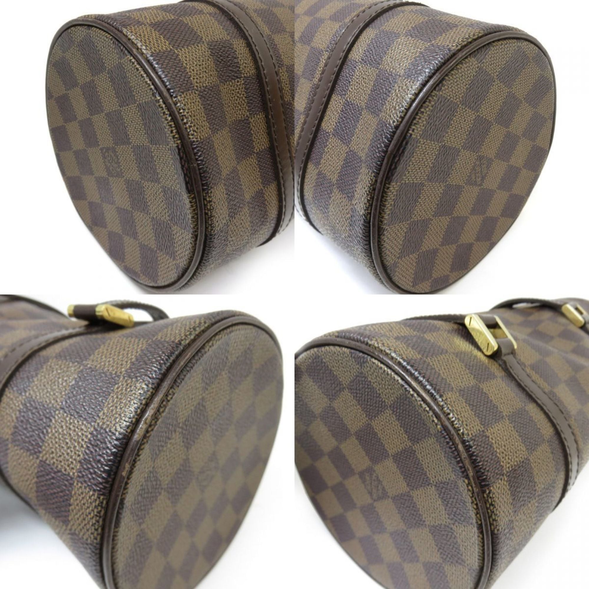 Louis Vuitton Brown Ebene Damier Canvas Handbag (Pre-Owned)