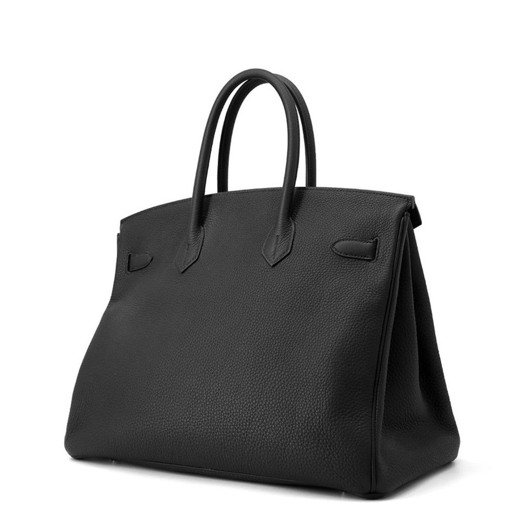Hermes Birkin Black Togo Leather Handbag (Pre-Owned)