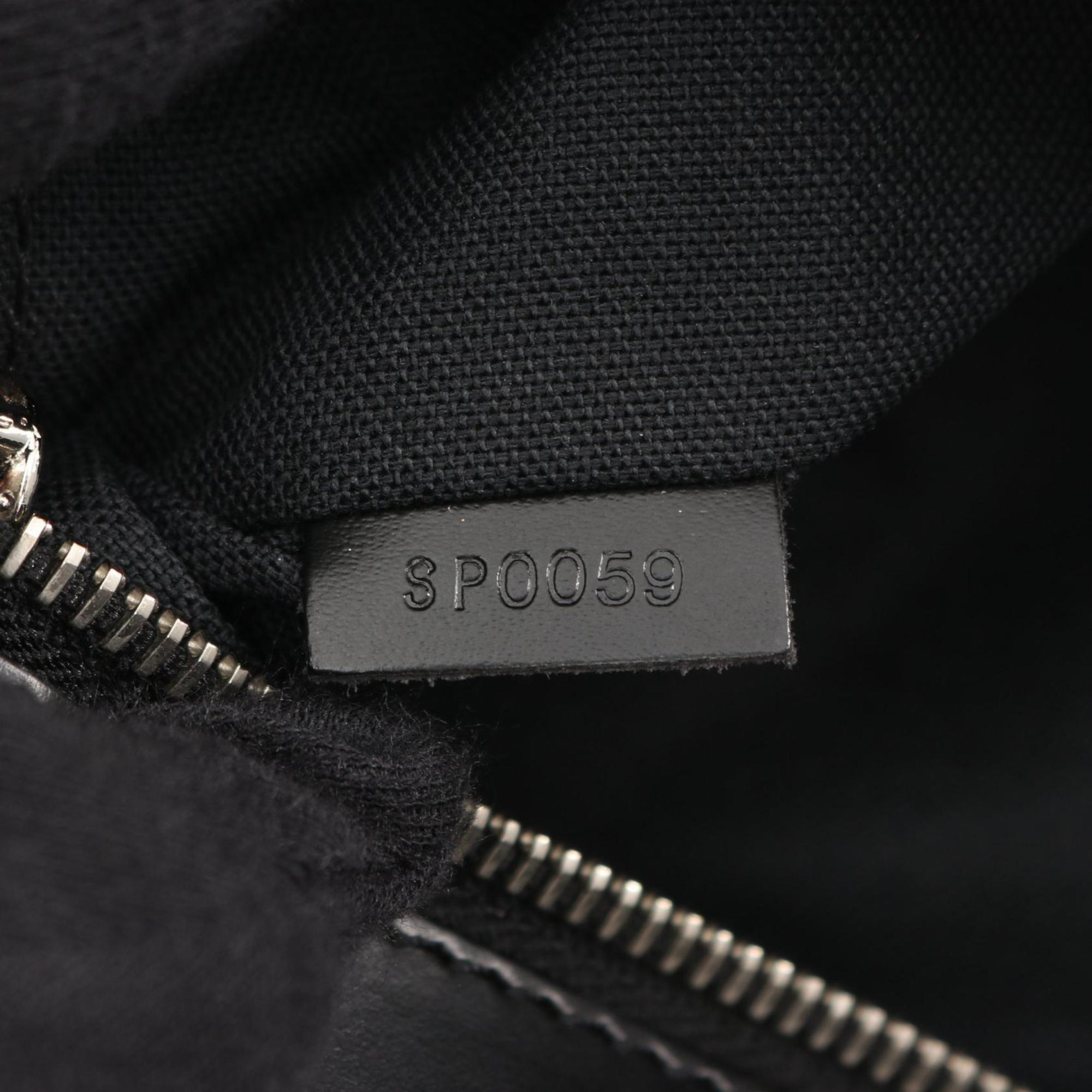 Louis Vuitton Black Damier Graphite Coated Canvas Leather Shoulder Bag (Pre-Owned)