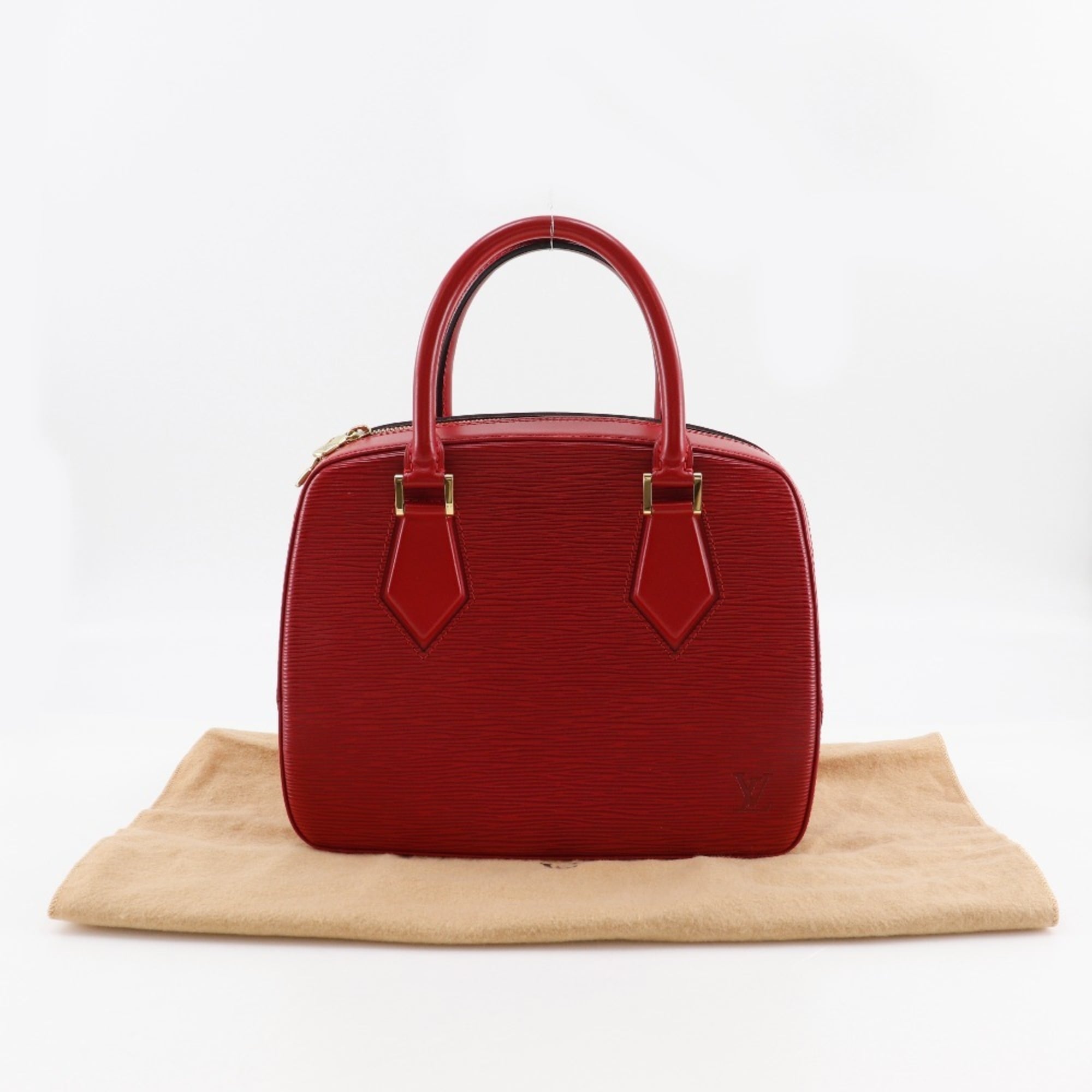 Louis Vuitton Epi Red Color Epi Leather Handbag (Pre-Owned)