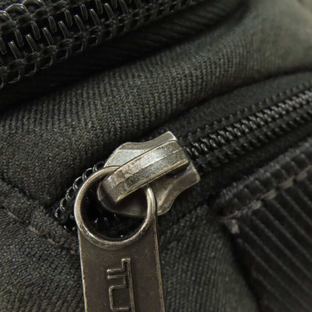 Tumi Black Canvas Sling Bag (Pre-Owned)