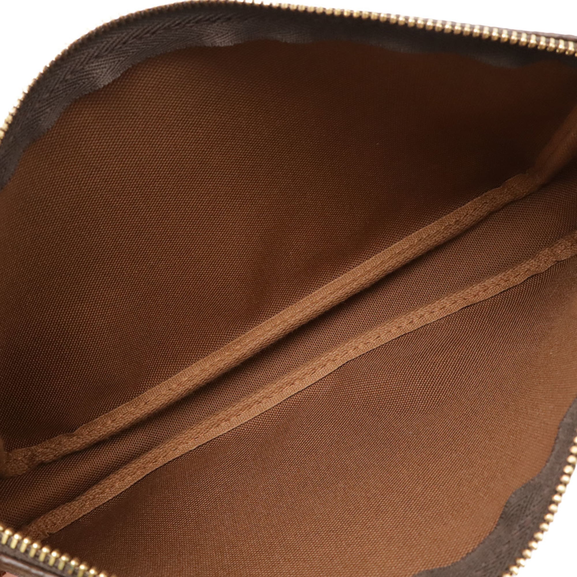 Louis Vuitton Monogram Brown Monogram Handbag Pochette (Pre-Owned)