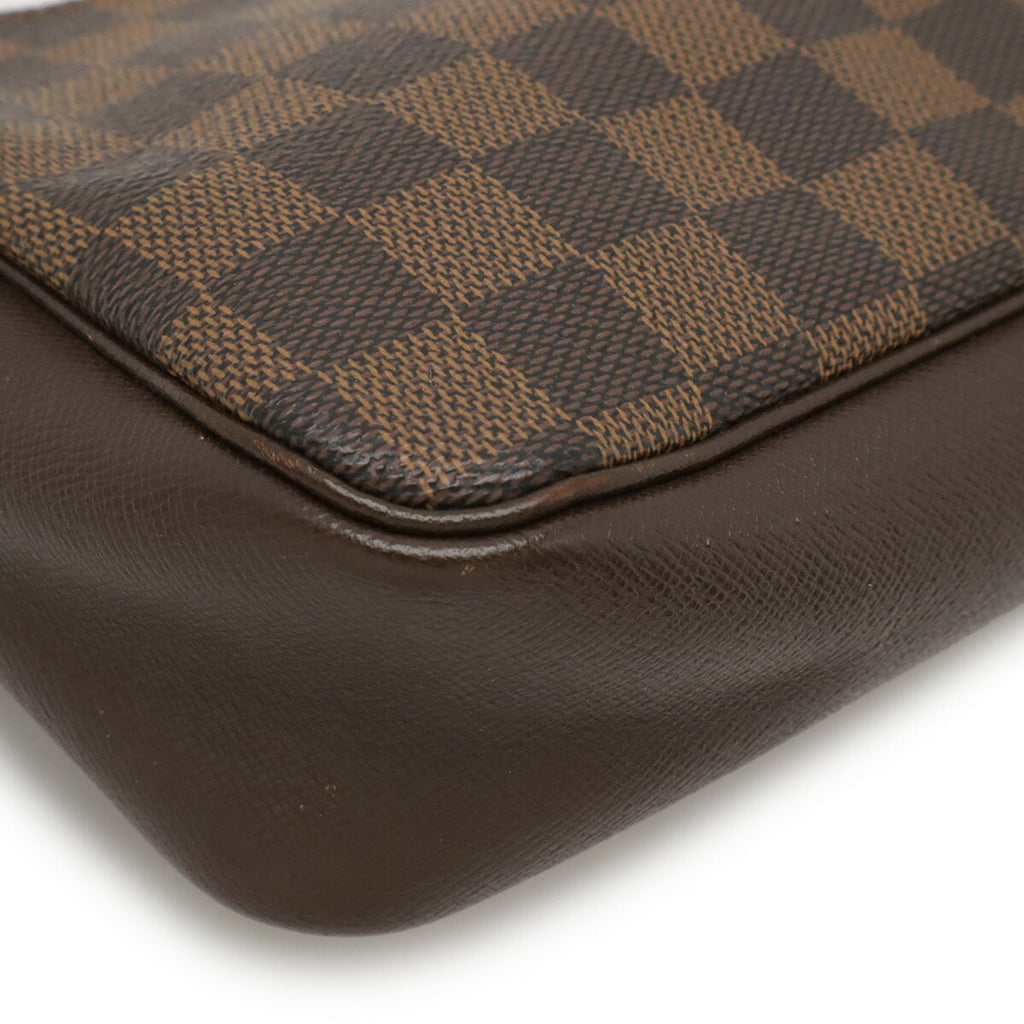Louis Vuitton Damier Brown Pvc Pochette Shoulder Bag (Pre-Owned)