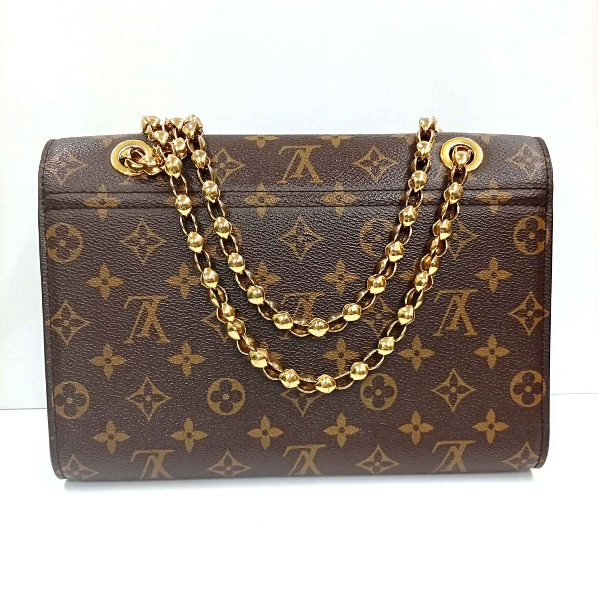 Louis Vuitton Monogram Black Brown Monogram Leather Shoulder Bag (Pre-Owned)