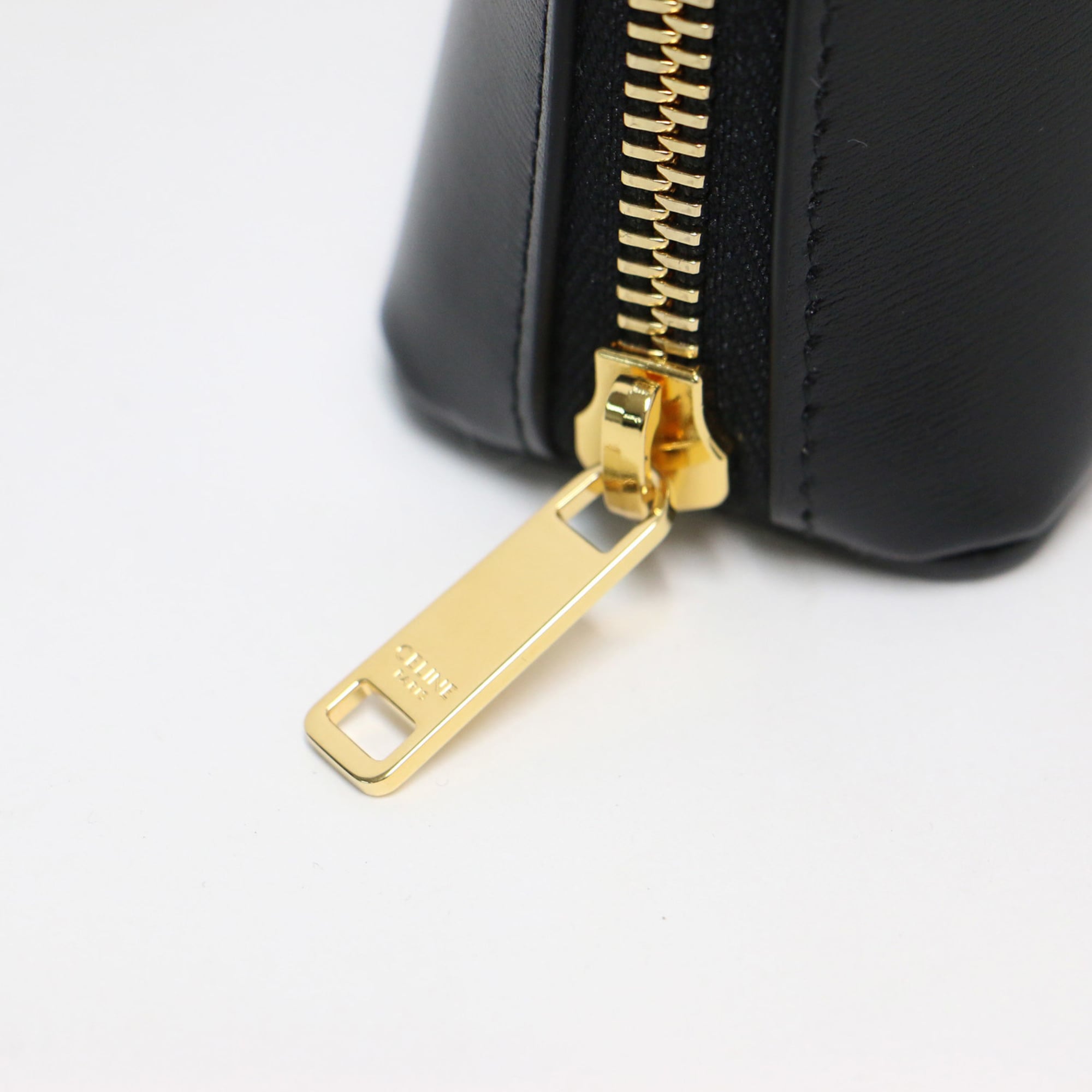 Celine Black Leather Pouch (Pre-Owned)