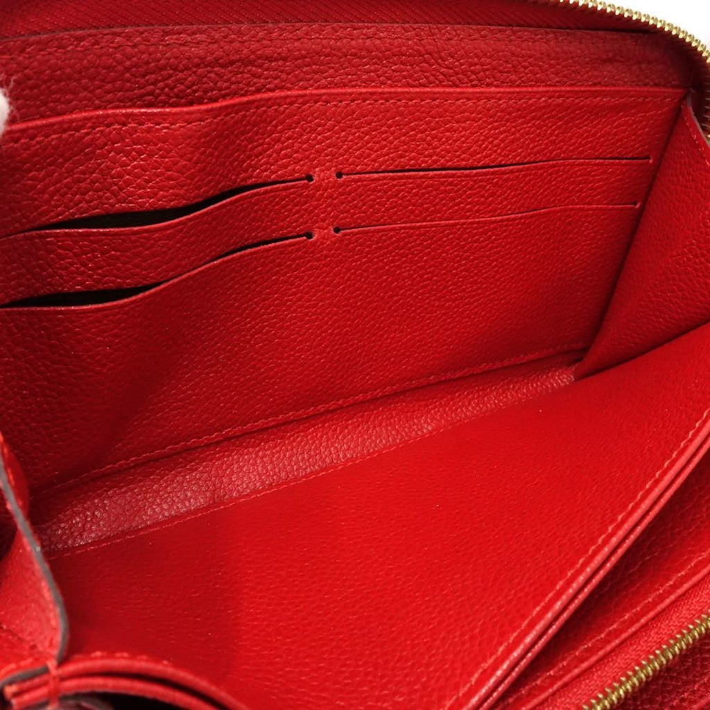 Louis Vuitton Monogram Empreinte Coquelicots Monogram Empreinte Long Wallet (Bi-Fold) (Pre-Owned)
