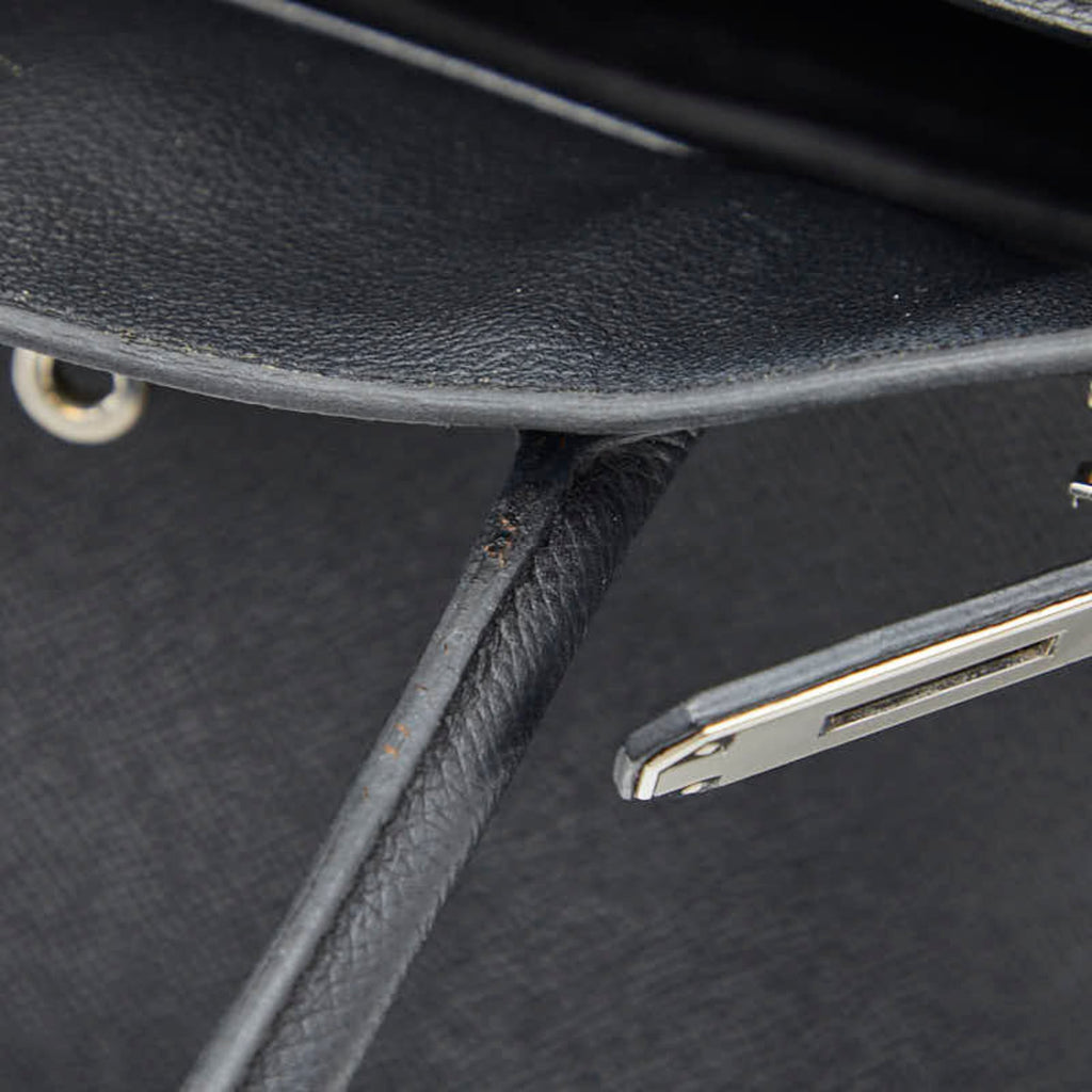 Hermes Black Epsom Leather Handbag (Pre-Owned)