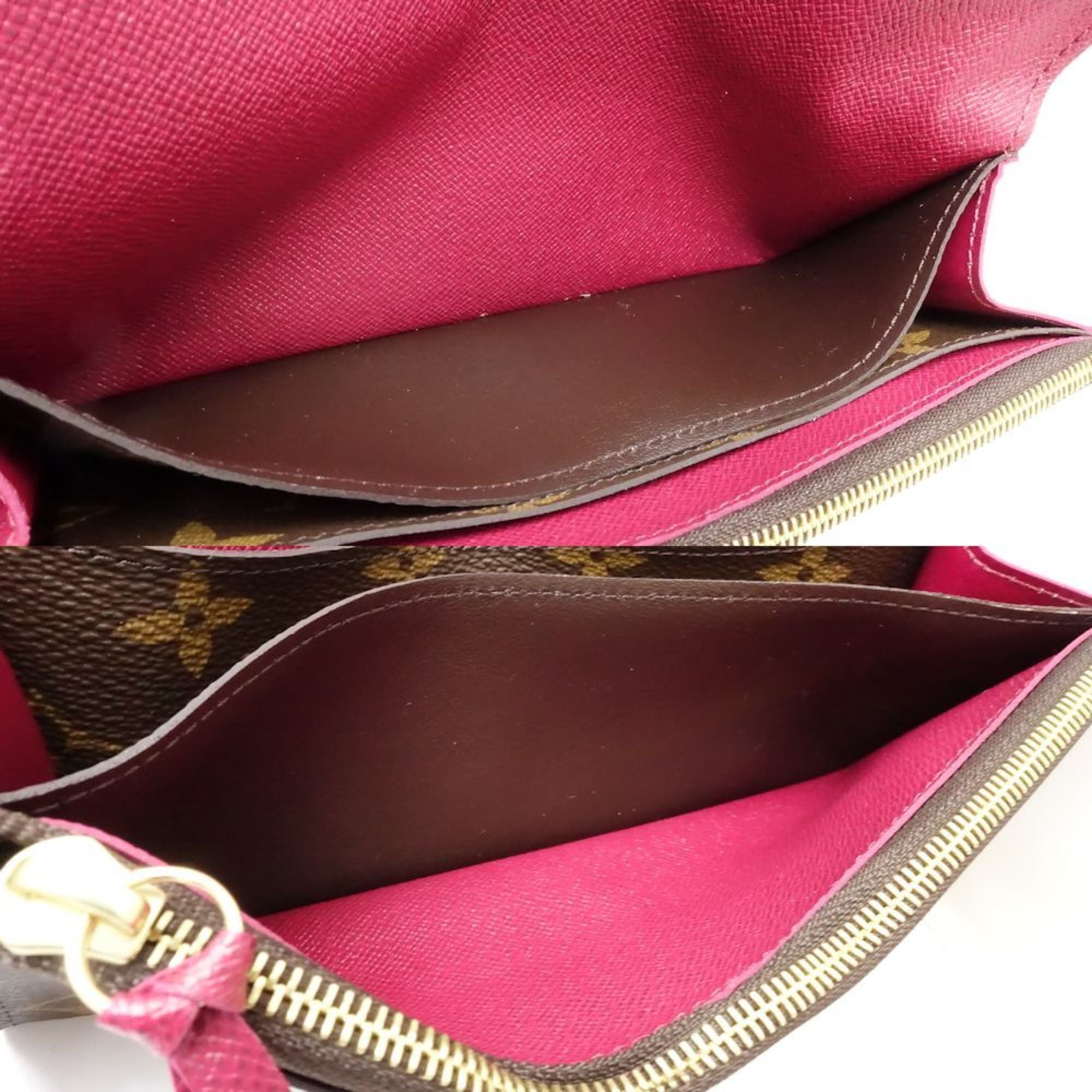 Louis Vuitton Monogram Brown Monogram Monogram Long Wallet (Bi-Fold) (Pre-Owned)