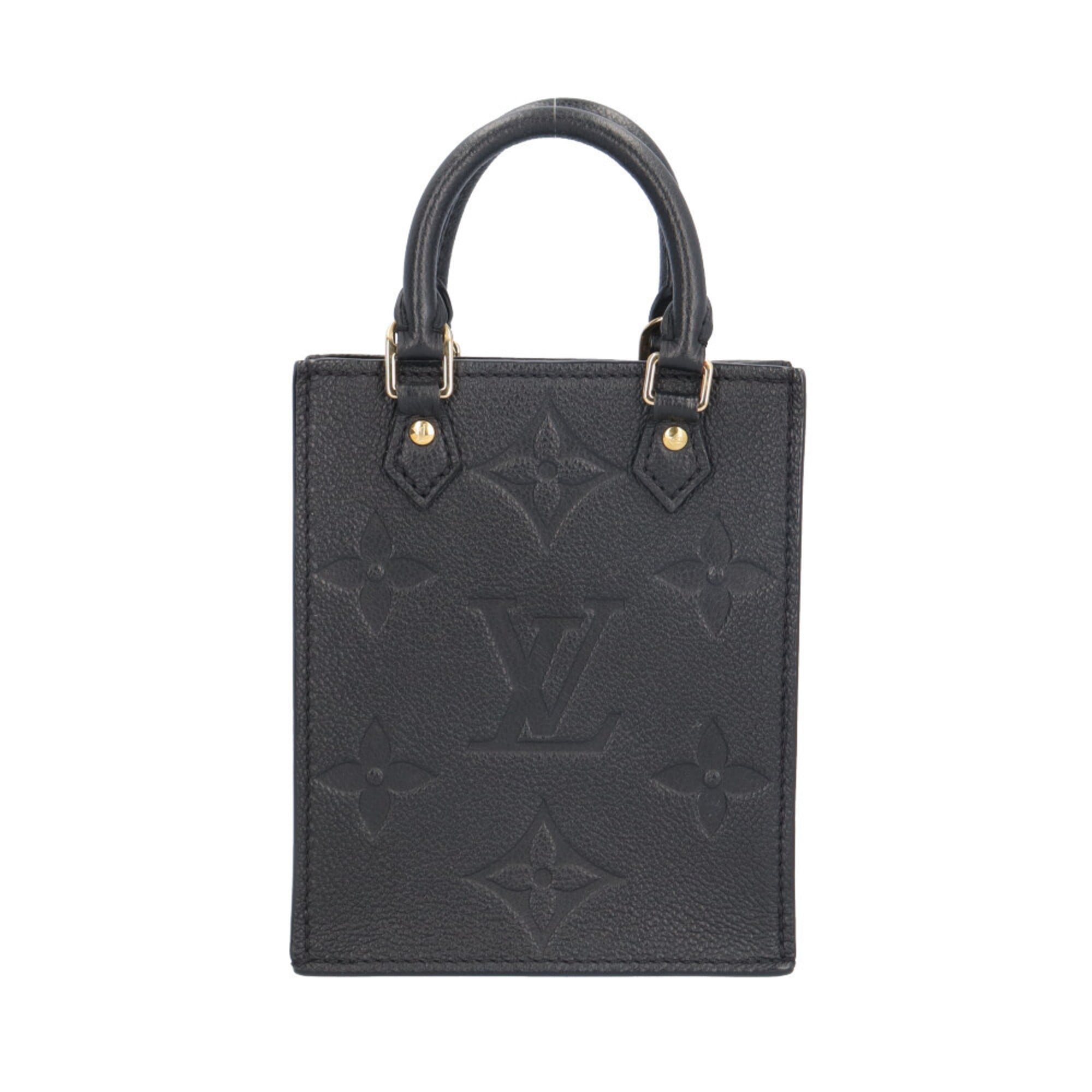 Louis Vuitton Monogram Empreinte Black Noir Monogram Empreinte Shoulder Bag (Pre-Owned)