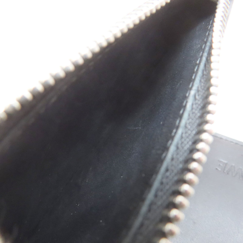 Loewe Black Navy Leather Wallet (Bi-Fold) (Pre-Owned)