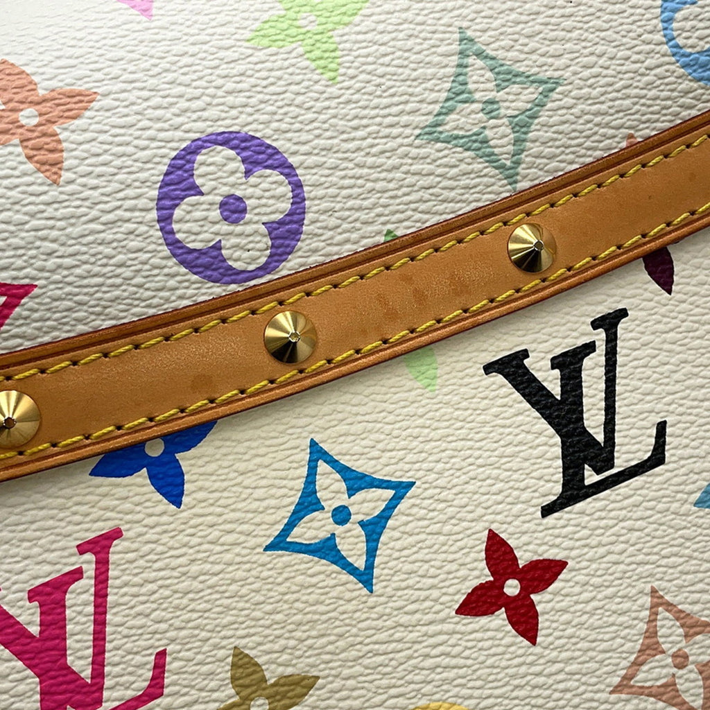 Louis Vuitton Monogram Multicolore Blanc Monogram Multicolore Shoulder Bag (Pre-Owned)