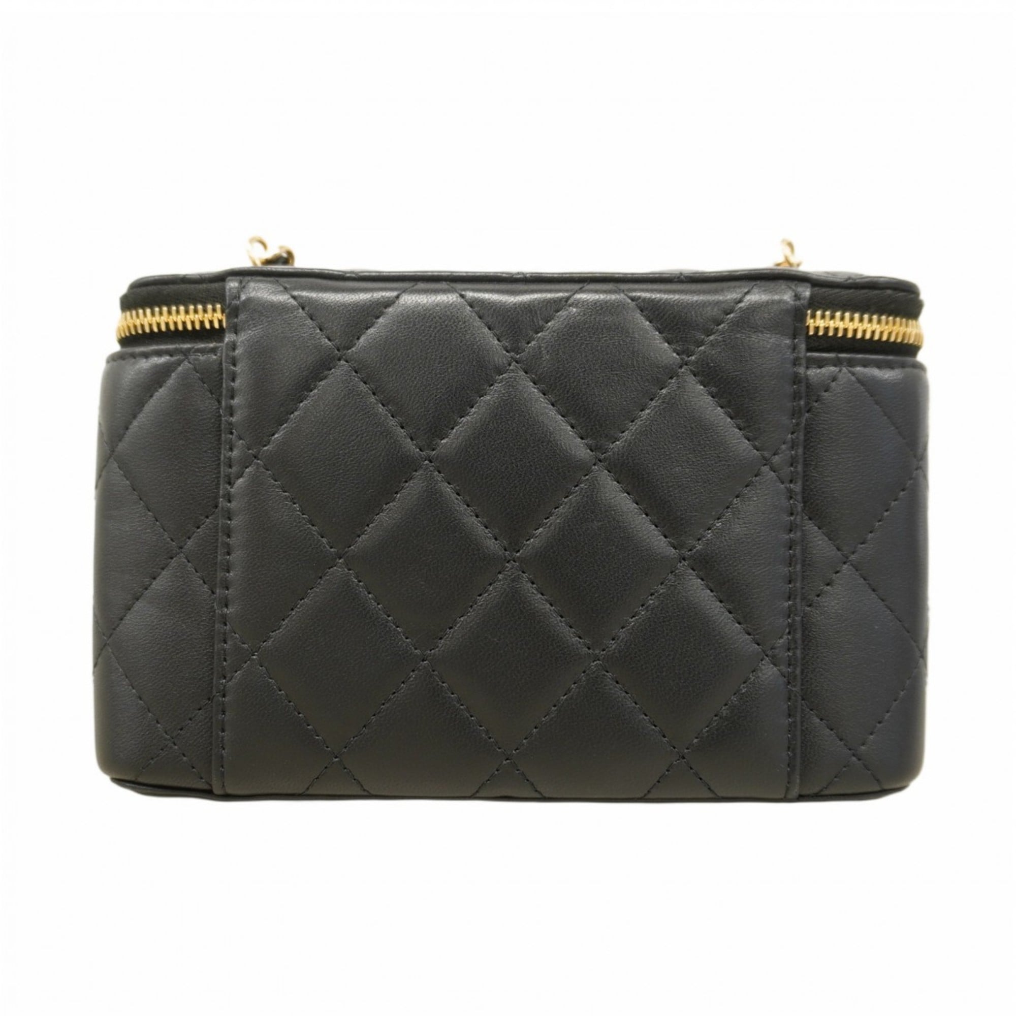 Chanel Black Leather Shoulder Bag (Pre-Owned)