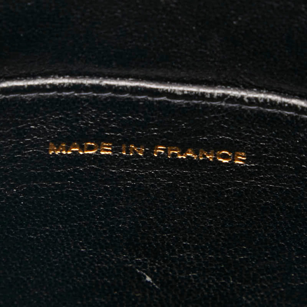Chanel Black Grained Calfskin Tote Bag (Pre-Owned)