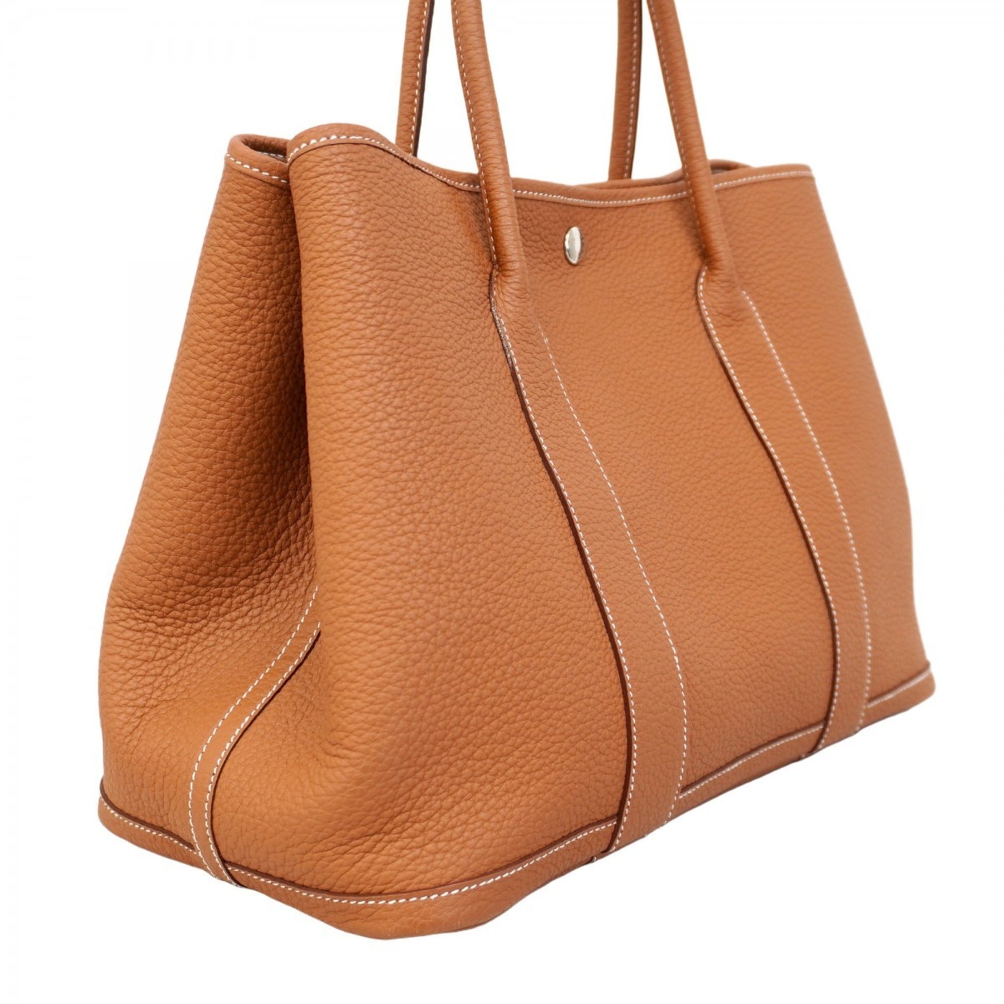 Hermes Gold Negonda Leather Tote Bag (Pre-Owned)