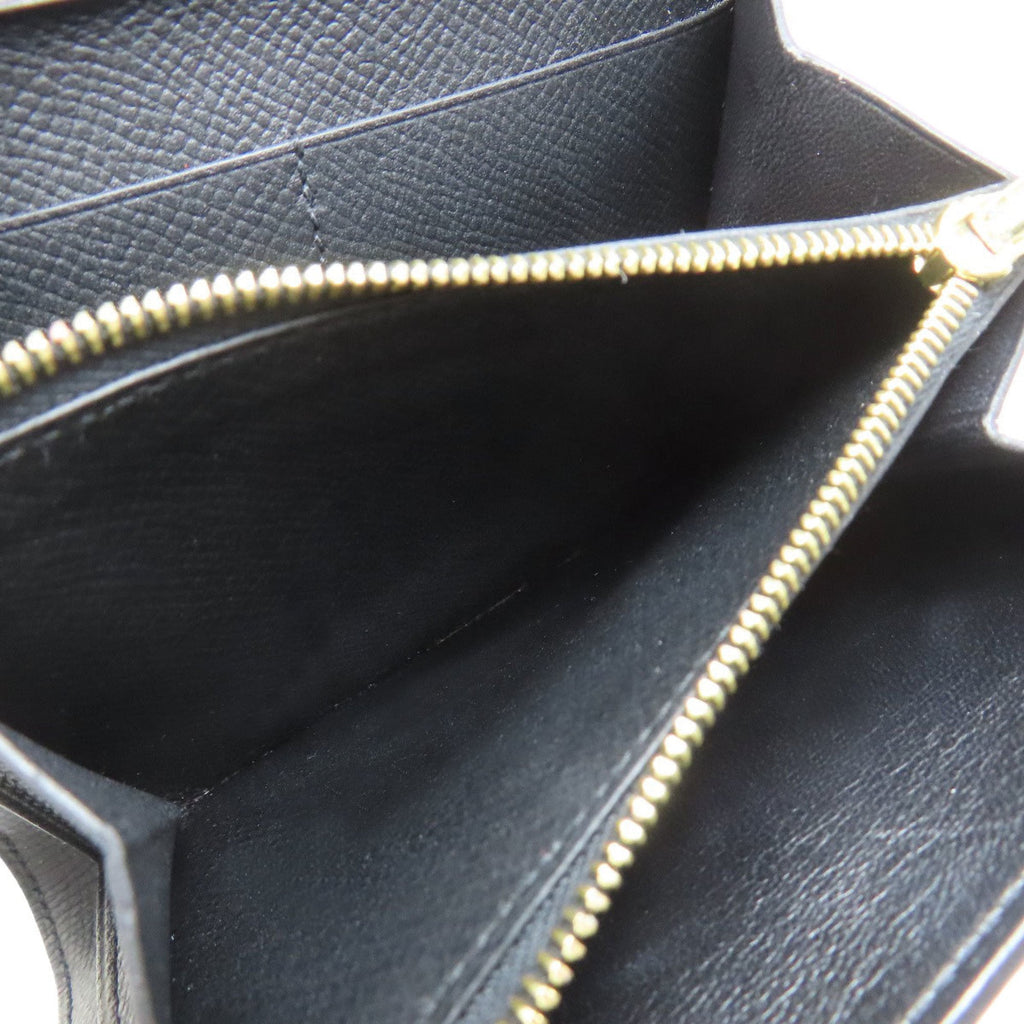 Hermes Black Epsom Leather Coin Purse/Coin Case (Pre-Owned)