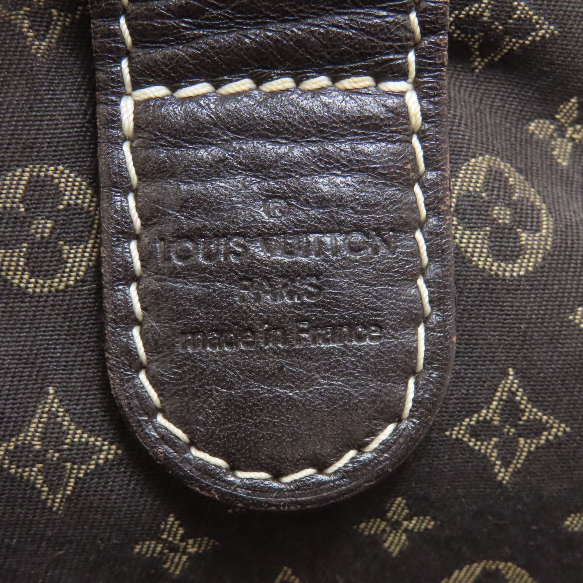 Louis Vuitton Fusain Canvas Shoulder Bag (Pre-Owned)