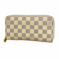 Louis Vuitton White Long Wallet (Bi-Fold) (Pre-Owned)