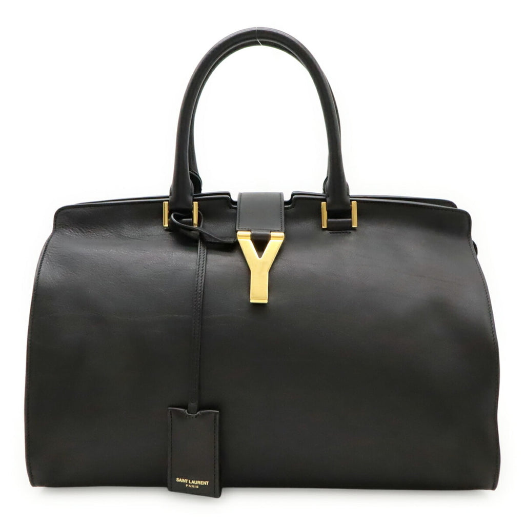 Yves Saint Laurent Black Leather Handbag (Pre-Owned)