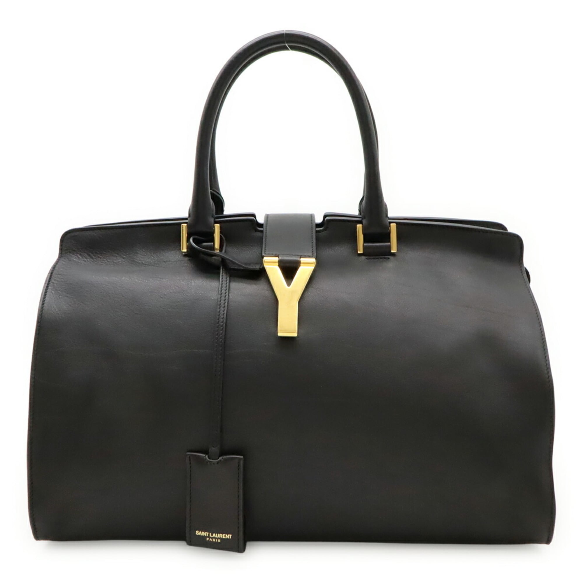 Yves Saint Laurent Black Leather Handbag (Pre-Owned)