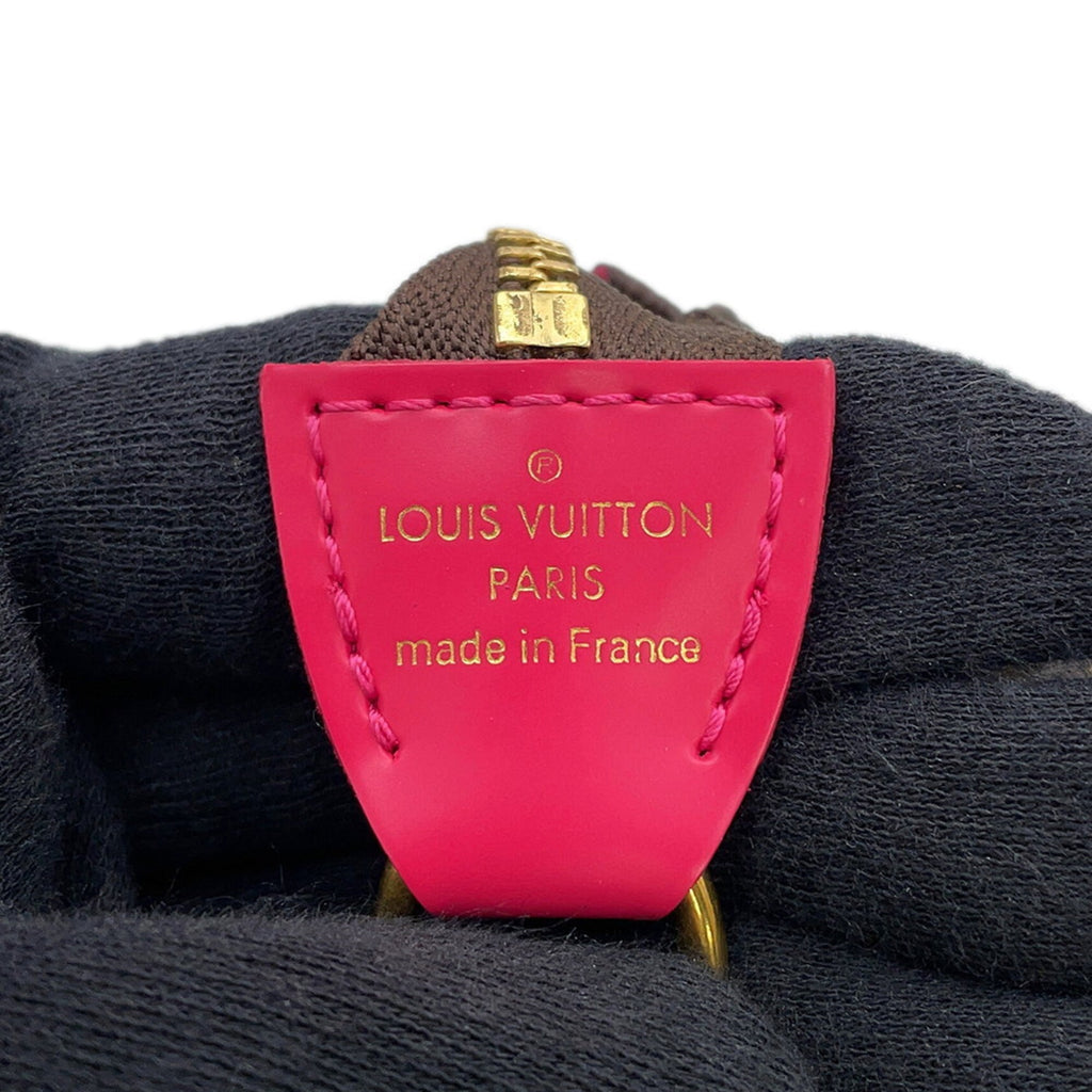 Louis Vuitton Monogram Pink Monogram Pochette Pouch (Pre-Owned)