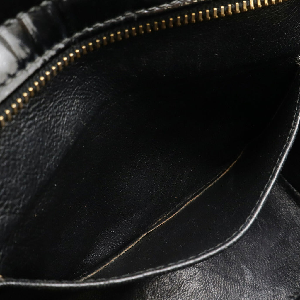 Chanel Black Leather Shoulder Bag (Pre-Owned)