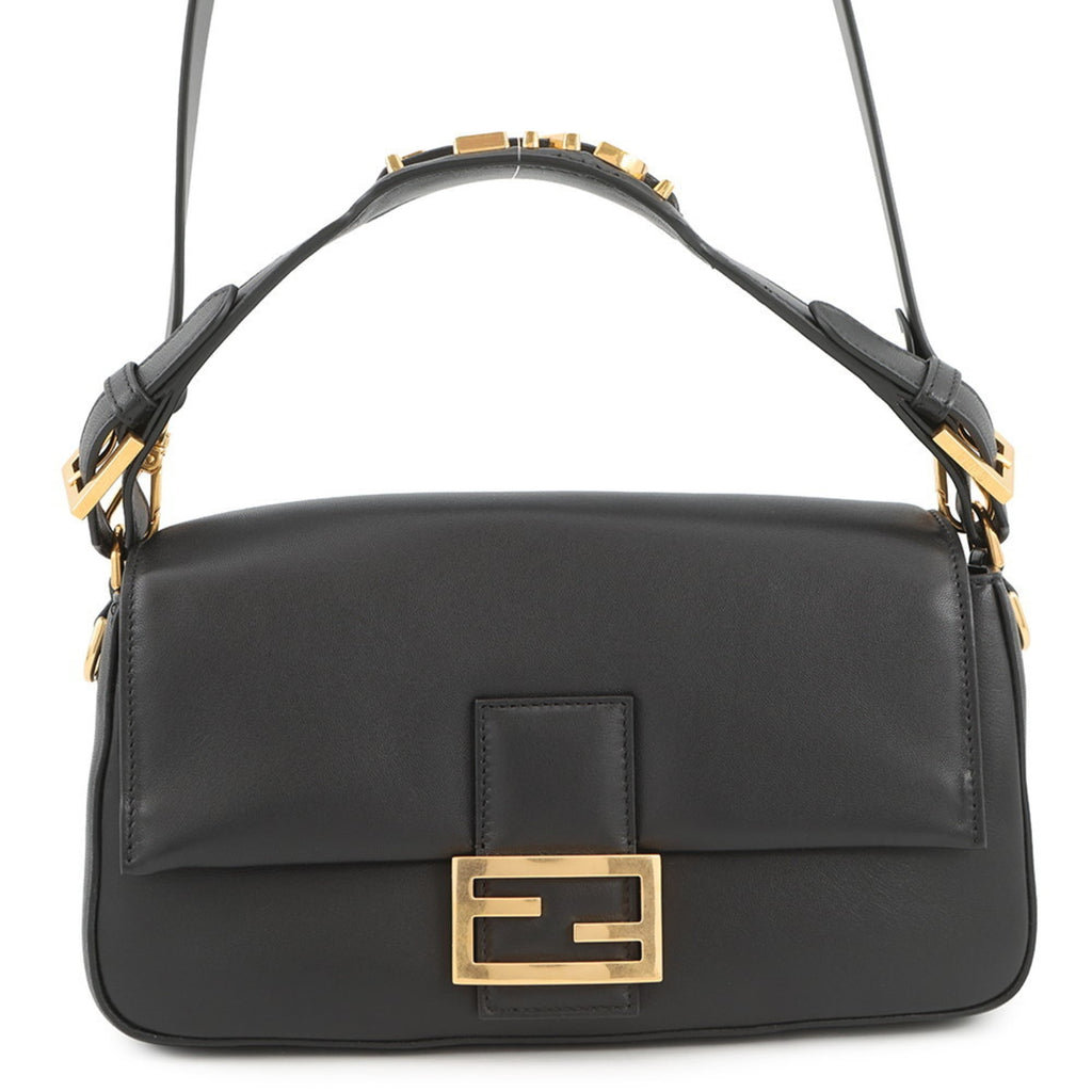 Fendi Baguette Black Shoulder Bag (Pre-Owned)