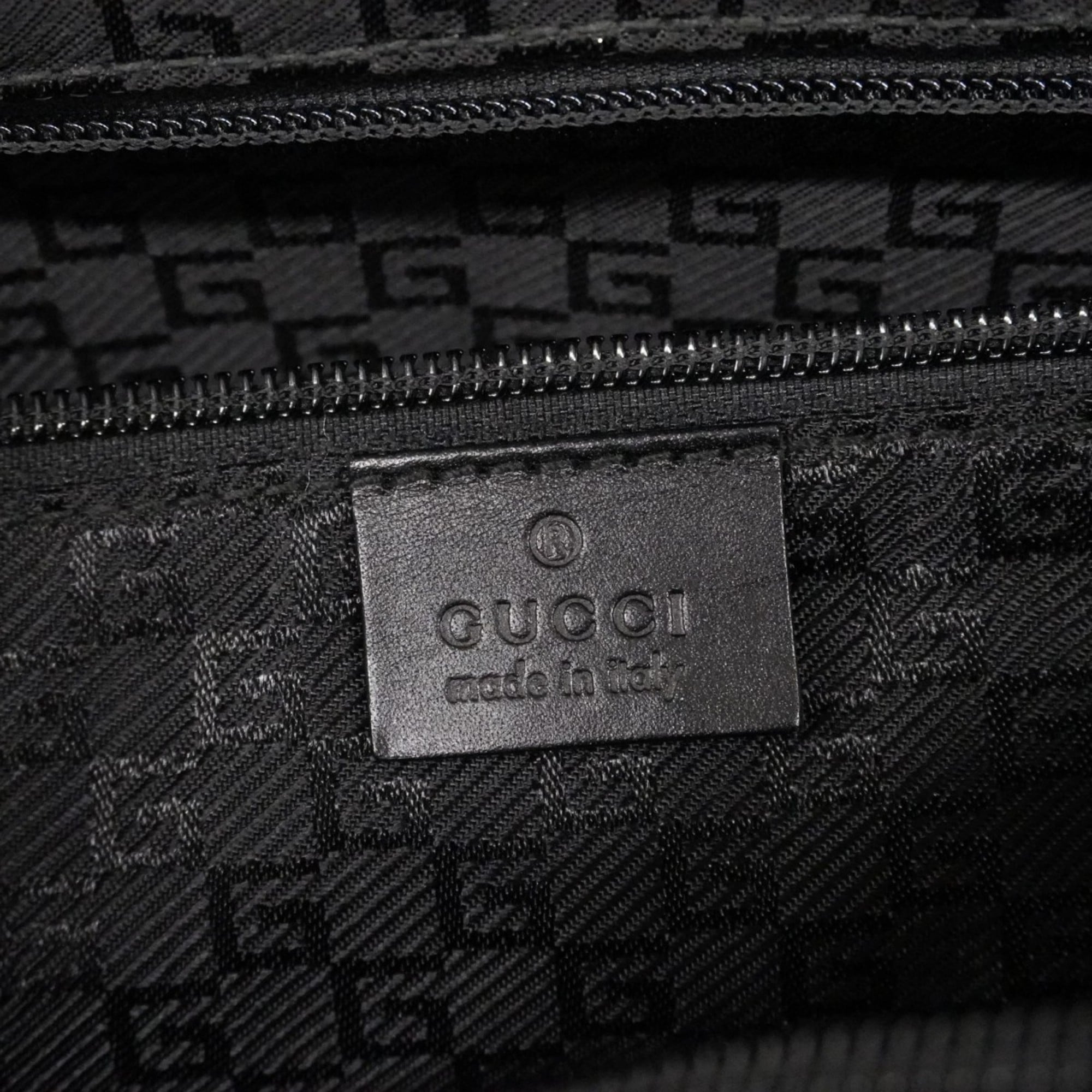 Gucci Black Nylon Boston Bag (Pre-Owned)