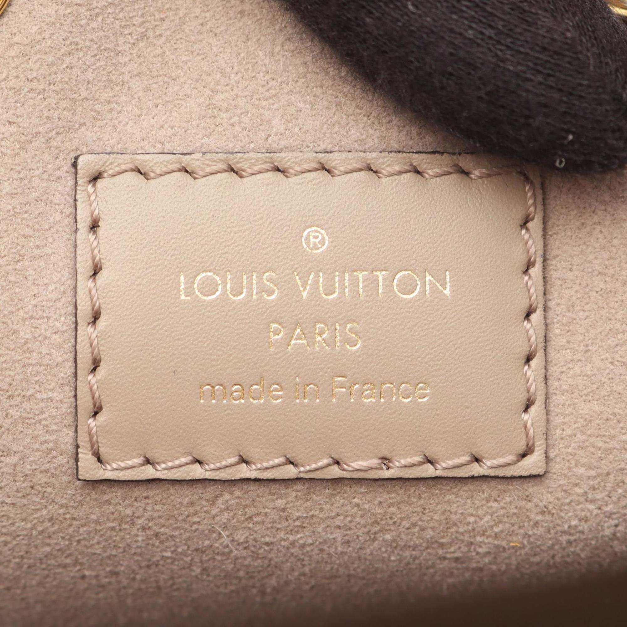 Louis Vuitton Beige Monogram Empreinte Shoulder Bag (Pre-Owned)
