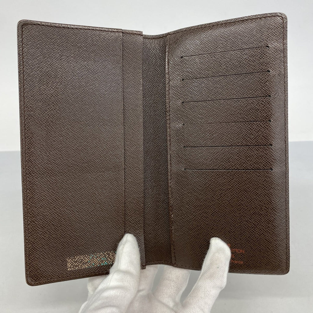 Louis Vuitton Ebene Long Bill Wallet (Bi-Fold) (Pre-Owned)
