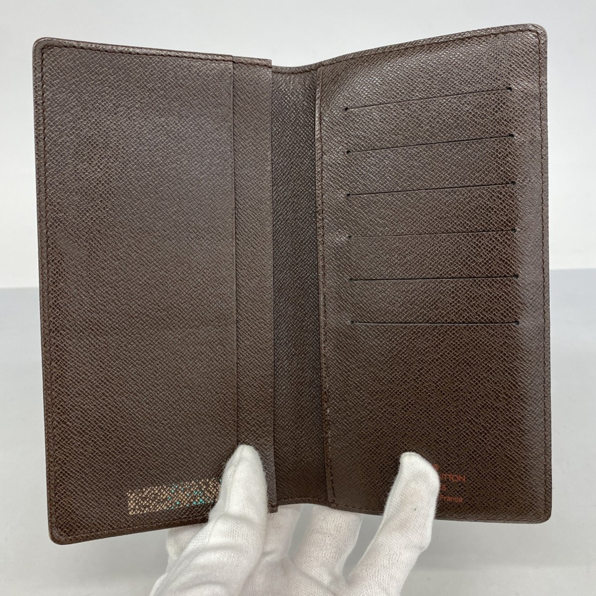 Louis Vuitton Ebene Long Bill Wallet (Bi-Fold) (Pre-Owned)
