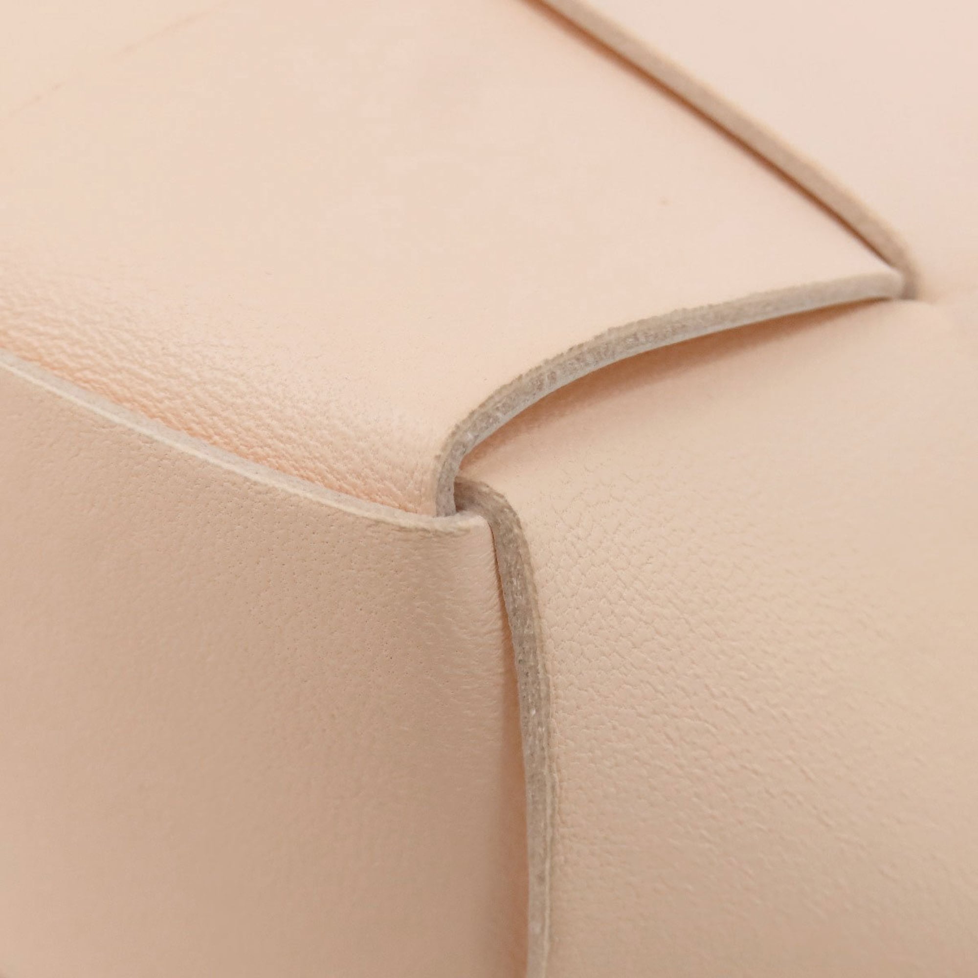 Bottega Veneta Pink Beige Leather Shoulder Bag (Pre-Owned)