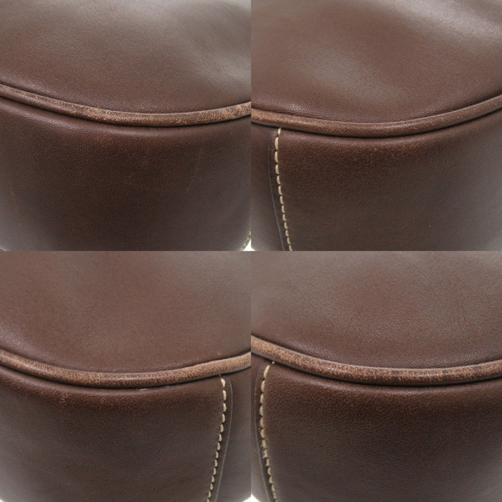 Coach Brown Leather Shoulder Bag (Pre-Owned)