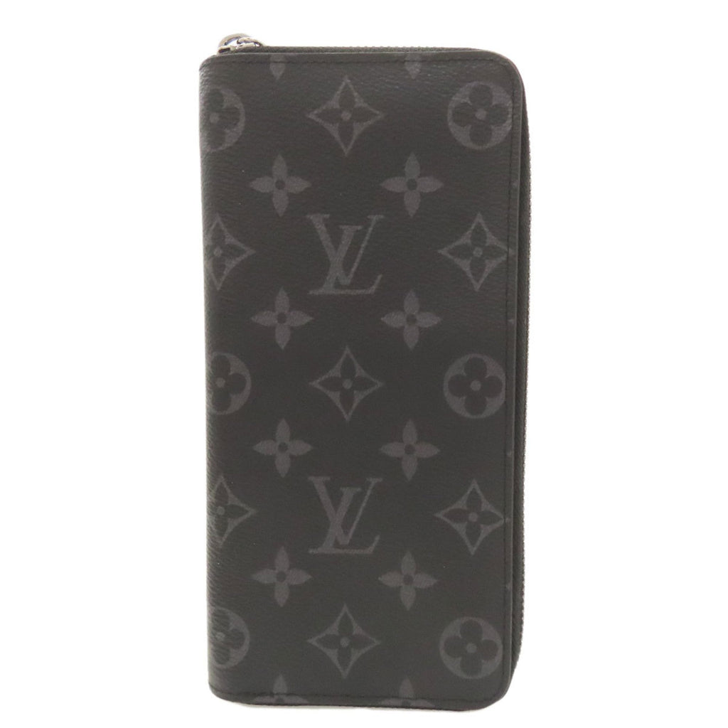 Louis Vuitton Black Monogram Eclipse Long Wallet (Bi-Fold) (Pre-Owned)