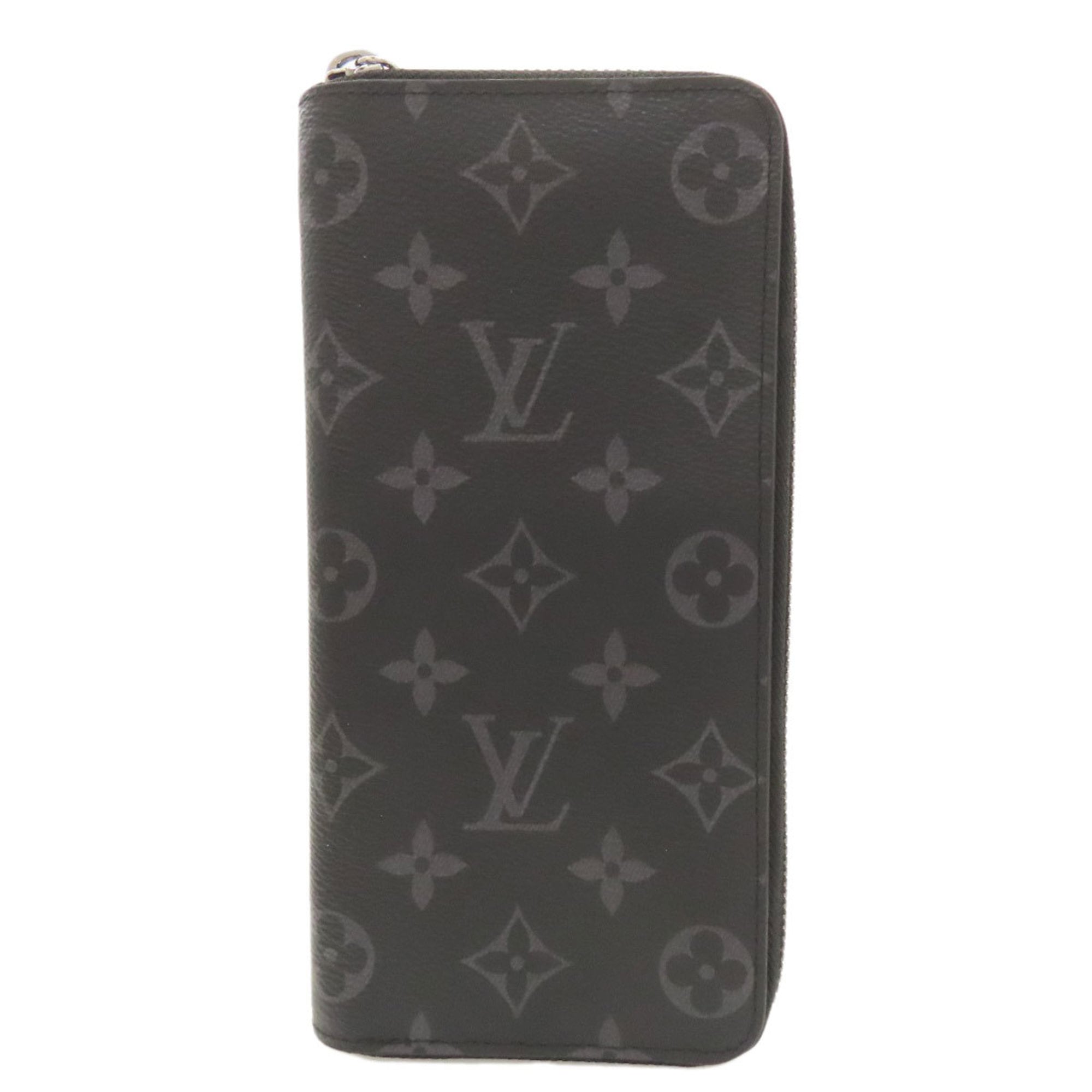 Louis Vuitton Black Monogram Eclipse Long Wallet (Bi-Fold) (Pre-Owned)