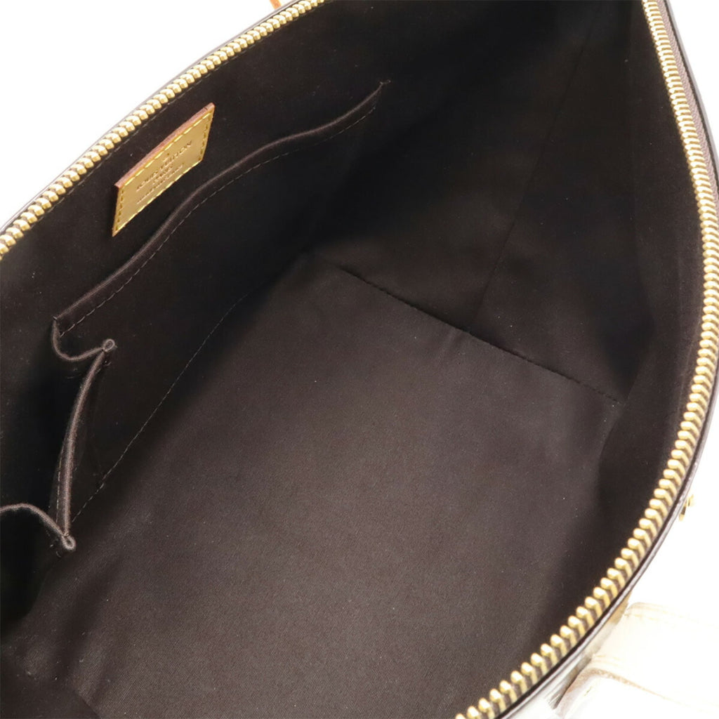 Louis Vuitton Amarante Brown Monogram Vernis Leather Handbag Tote Bag (Pre-Owned)